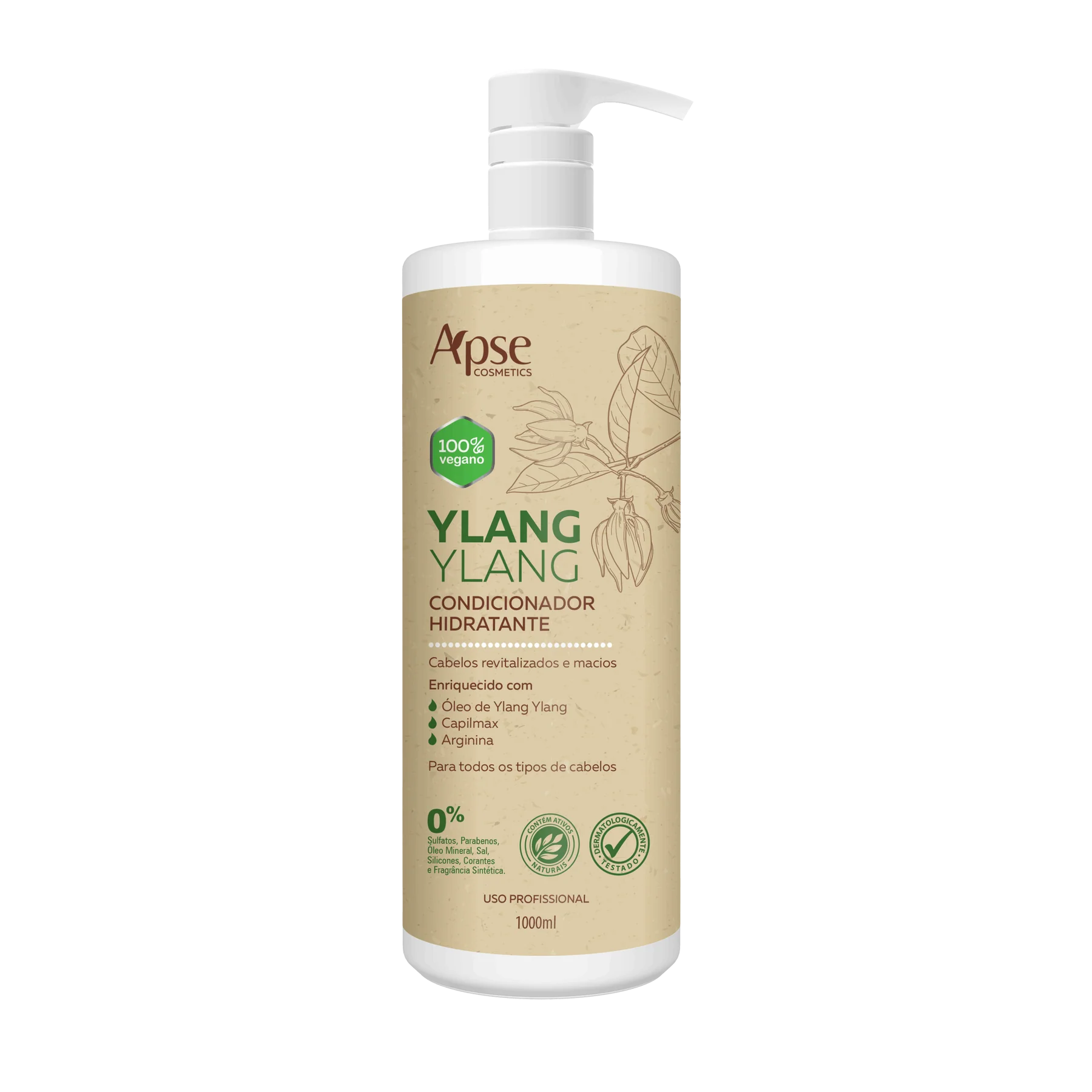Apse Cosmetics - Moisturizing Conditioner Ylang Ylang 33.8 fl oz