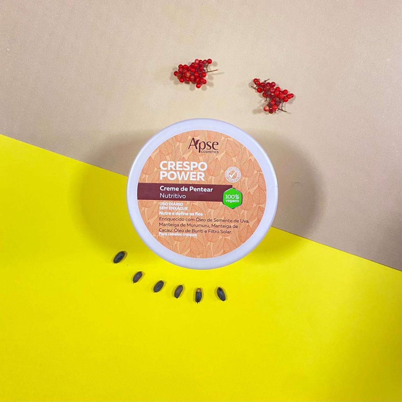Apse Cosmetics - Nourishing Curly Hair Cream 17.6 oz - No Poo / Low Poo - Conditioning Action - Image 8