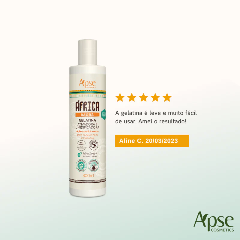 Apse Cosmetics - African Baobab Restorative Gelatin 10.14 fl oz - Image 3