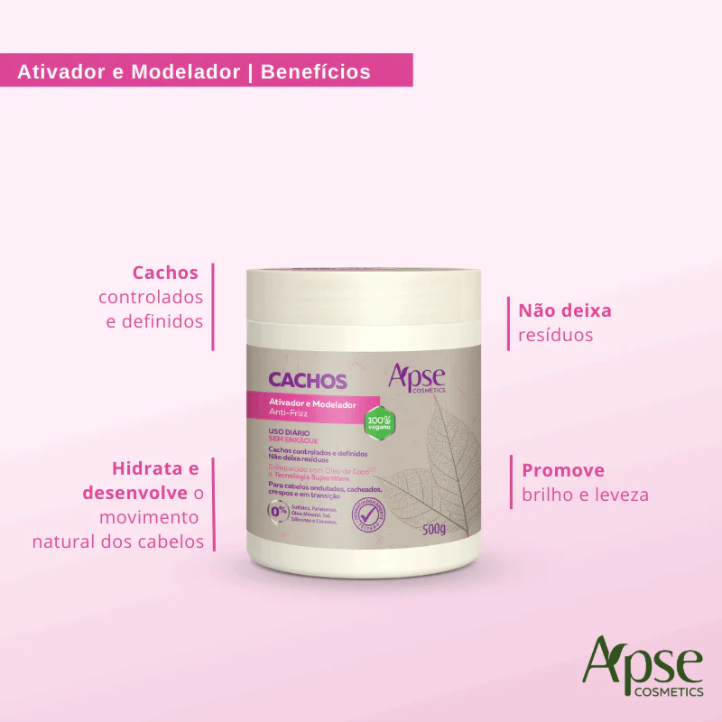 Apse Cosmetics - Curl Finishing Kit - Mousse, Activating Gelatin, Activator and Styler, and Finishing Spray

Note: The conversion from metric to US standards would depend on the specific measurements provided for each product in the kit. - Image 8