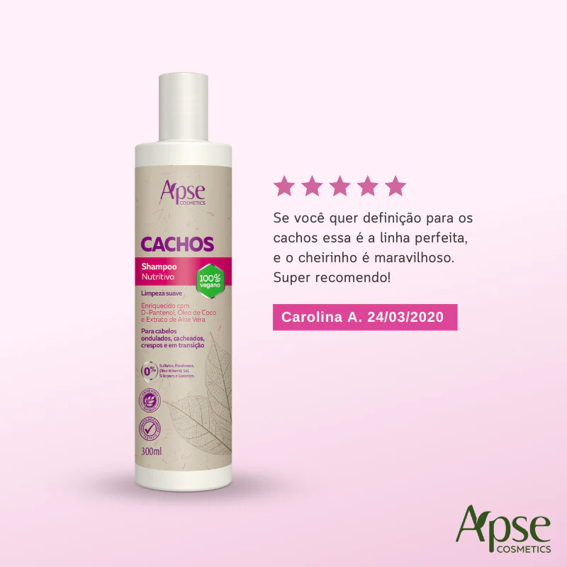 Apse Cosmetics - Curls Kit - Shampoo, Conditioner, and Mousse (3 ITEMS) - Image 4