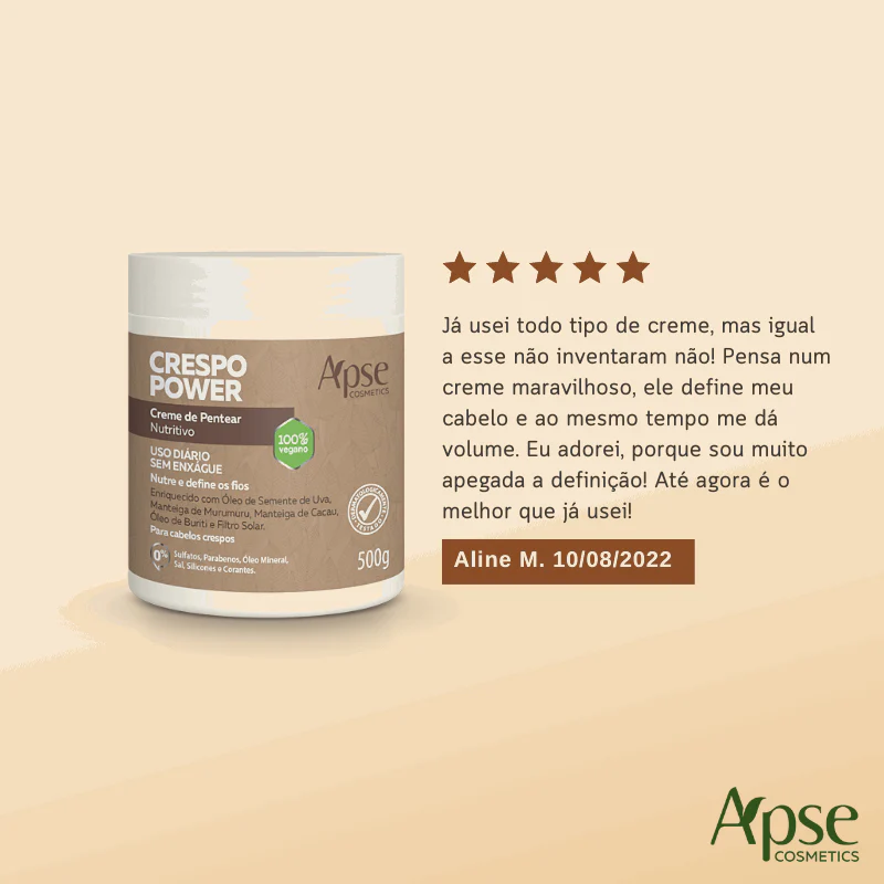 Apse Cosmetics - Power Curly Hair Kit - Shampoo, Conditioner, Leave-in Cream, and Finishing Spray (4 ITEMS) - Image 9