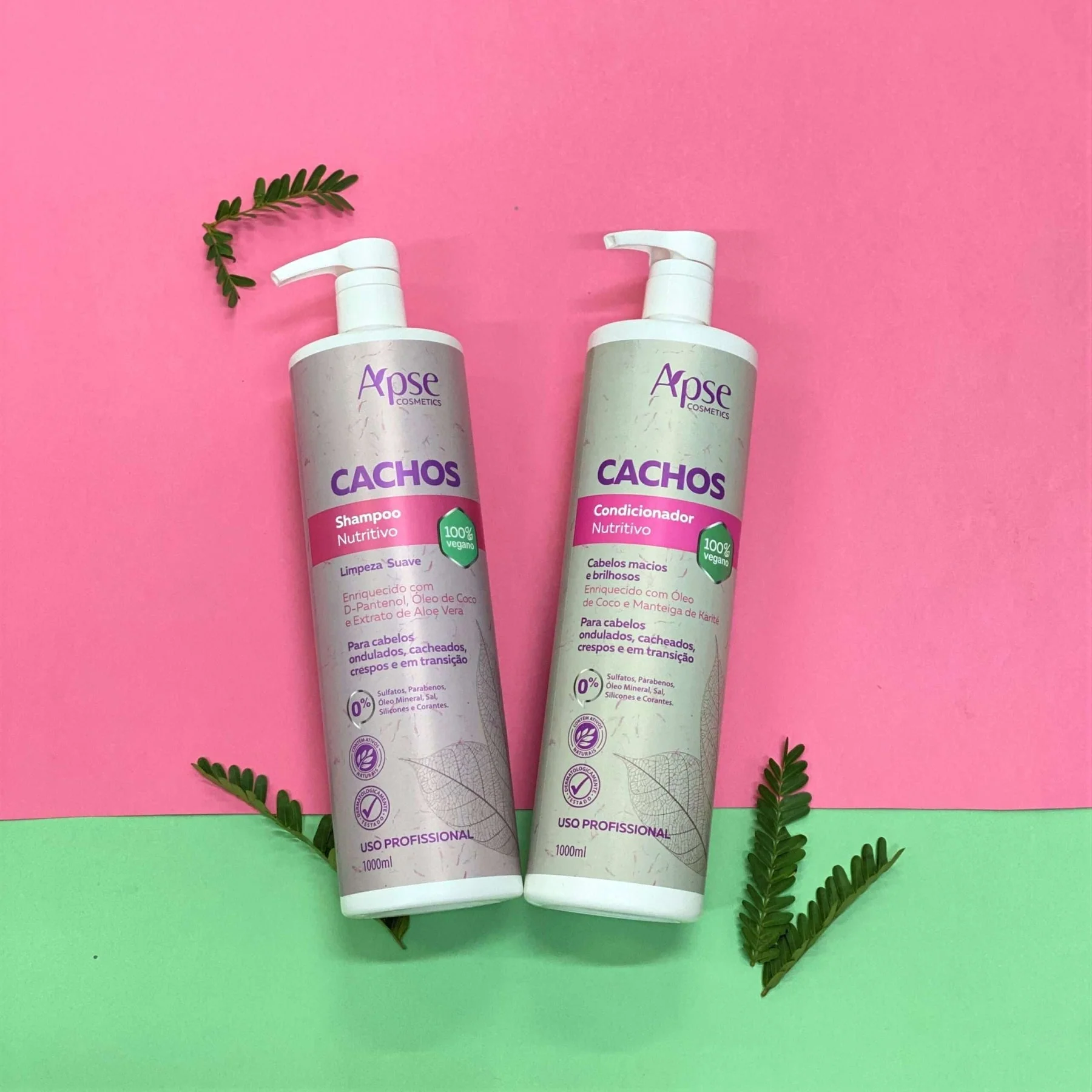 Apse Cosmetics - Kitão Curls 33.8 fl oz - Shampoo and Conditioner (2 ITEMS) - Image 6