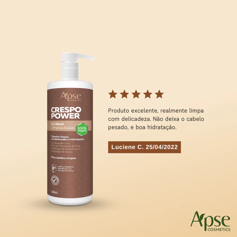 Apse Cosmetics - Kitão Curly Power - Co Wash and Conditioner (2 ITEMS) - Image 3