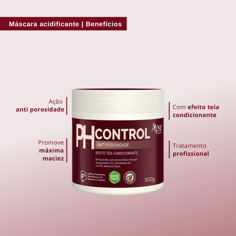Apse Cosmetics - Anti Porosity Treatment PH CONTROL 1.1 lb - Acidifying Mask - Image 2