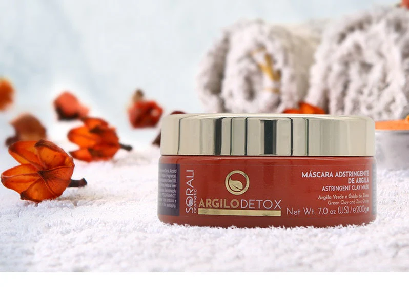 Sorali Argilo Detox - Mask - Adstringent Clay Oil Absorption - 200g / 7 oz - Image 2