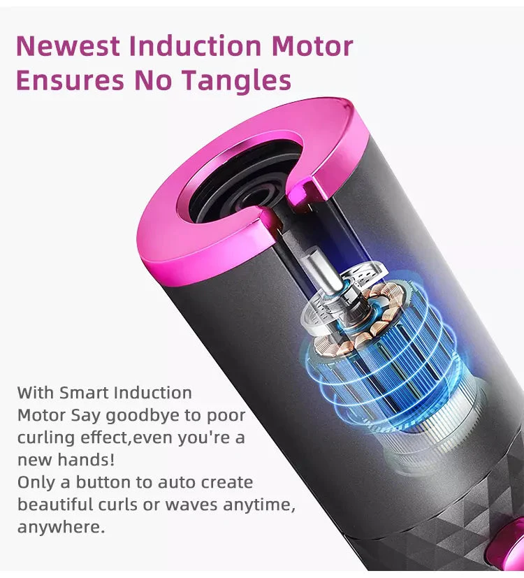 Automatic Hair Curling Iron Cordless - Image 3