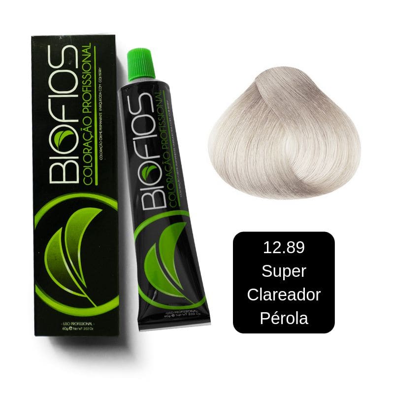Biofios Profissional 12.89 Super Whitening Pearl- Permanent Coloration 60g - Image 2