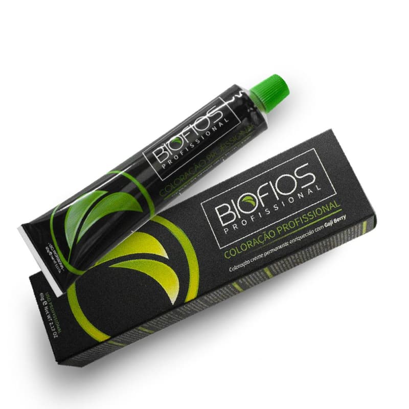 Biofios Profissional 8.1 Light Blonde Gray- Permanent Coloring 60g - Image 2