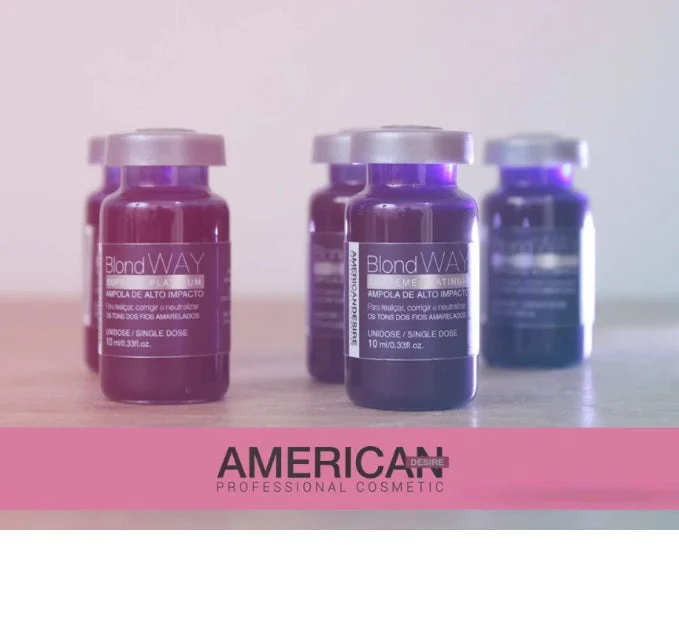 Blond Way Supreme Platinum Hair Treatment Ampoules 12x10ml - American Desire - Image 2