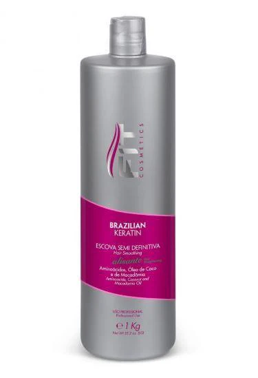 Brazilian Keratin Semi Definitive Hair Smoothing Treatment 1Kg - Fit Cosmetics - Image 2