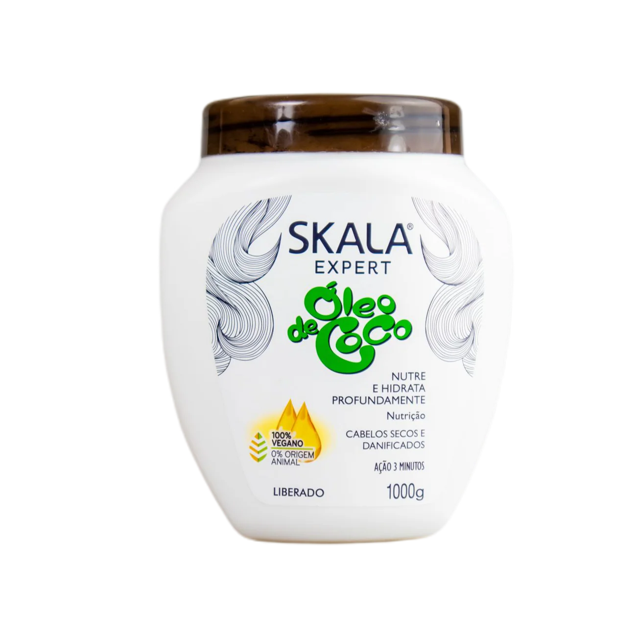 Creme De Tratamento Óleo De Coco / Cream Of Coconut Oil Treatment Treatment Cream - Skala