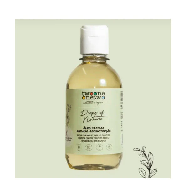 Drops of Nature Rícino Castor Oil Hair Reconstruction 250ml - Twoone Onetwo