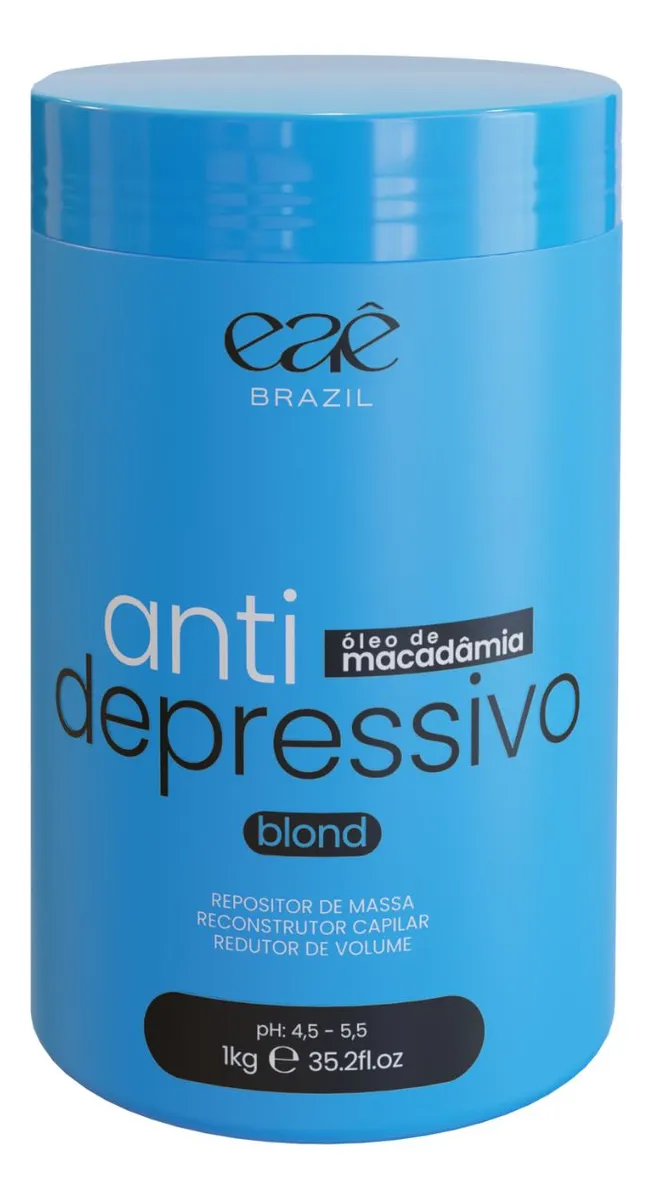 Eaê Cosmetics Ati Depressivo Blond Mask 1Kg / 35.27 fl oz - Image 2
