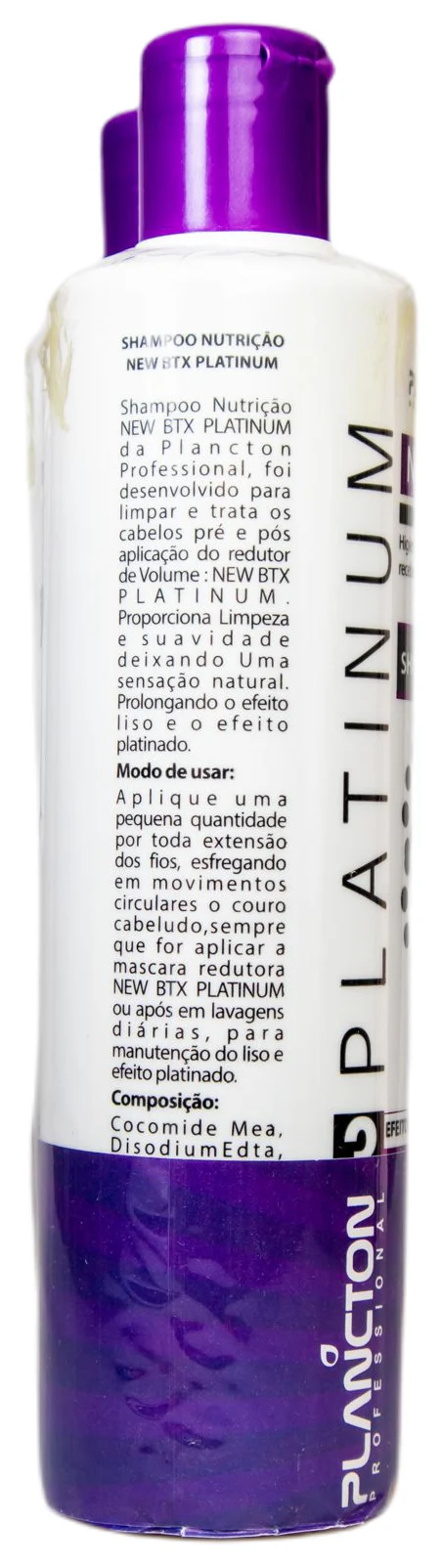 Formol Free Volume Reduction Deep Hair Mask Platinum Blond 2x250ml - Plancton Professional - Image 4