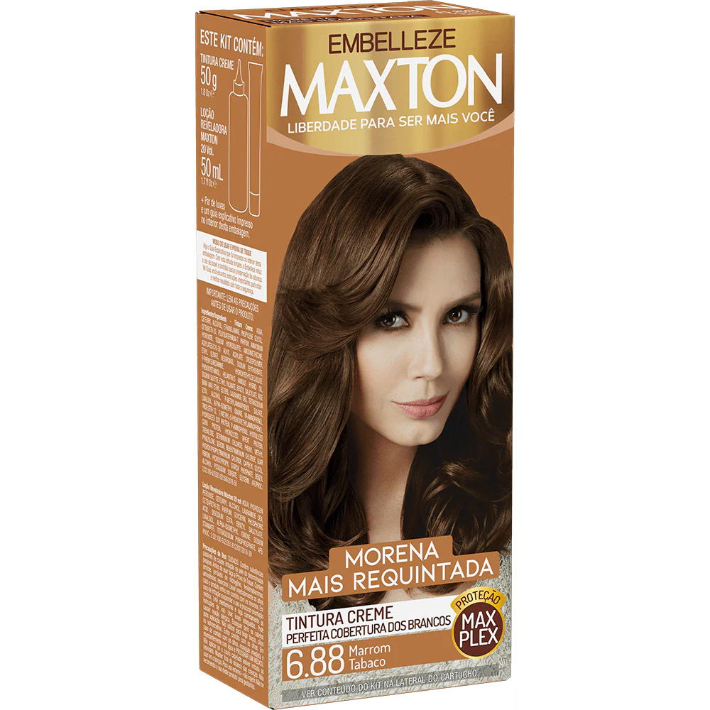 Maxton Hair Dye Brunette + Exquisite Brown Tobacco Kit
