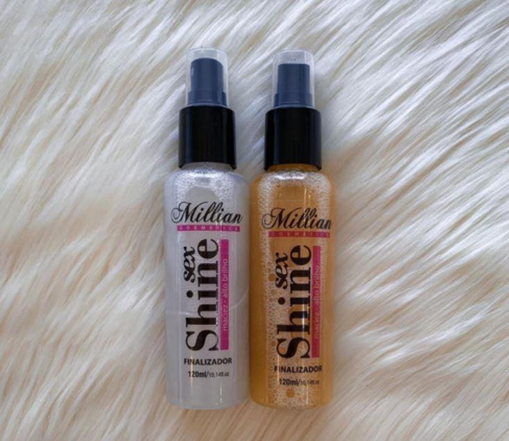 High Gloss Softness Sex Shine Protection Dry Hair Finisher Kit 2x120ml - Millian