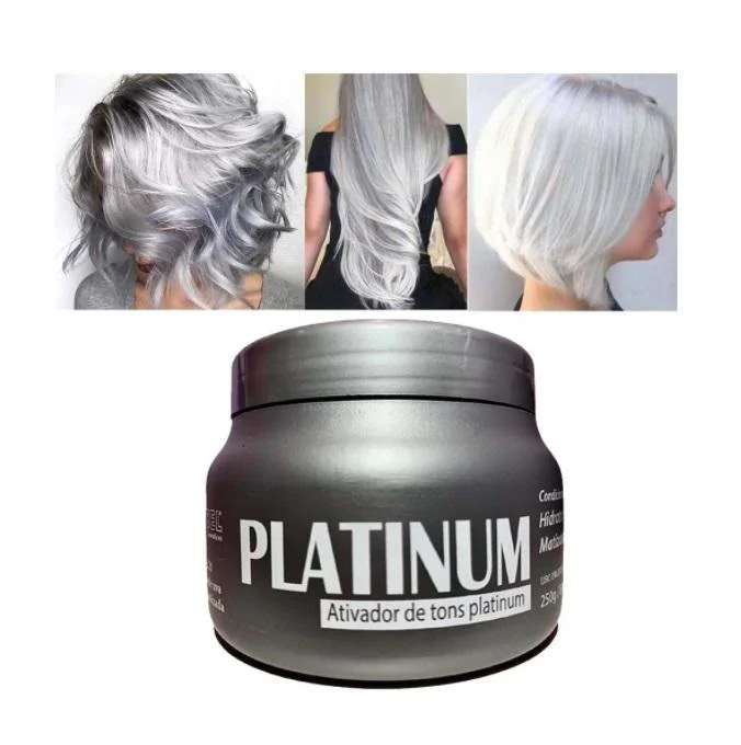 HydratyColor Blond Gray White Tinting Platinum Intensifier Mask 250g - Mairibel - Image 2