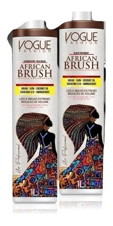 Ibhulashi Afrika African Straightening Blowout Treatment Smoothing 2x1L - Vogue - Image 2