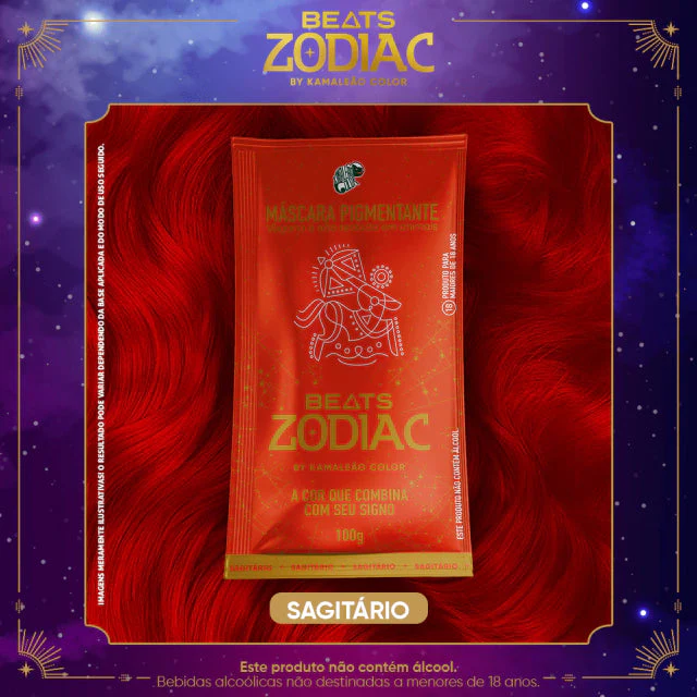 Kamaleão Color Sagitário Beats Zodiac Pigment Mask 100g / 3.52 fl oz - Image 2