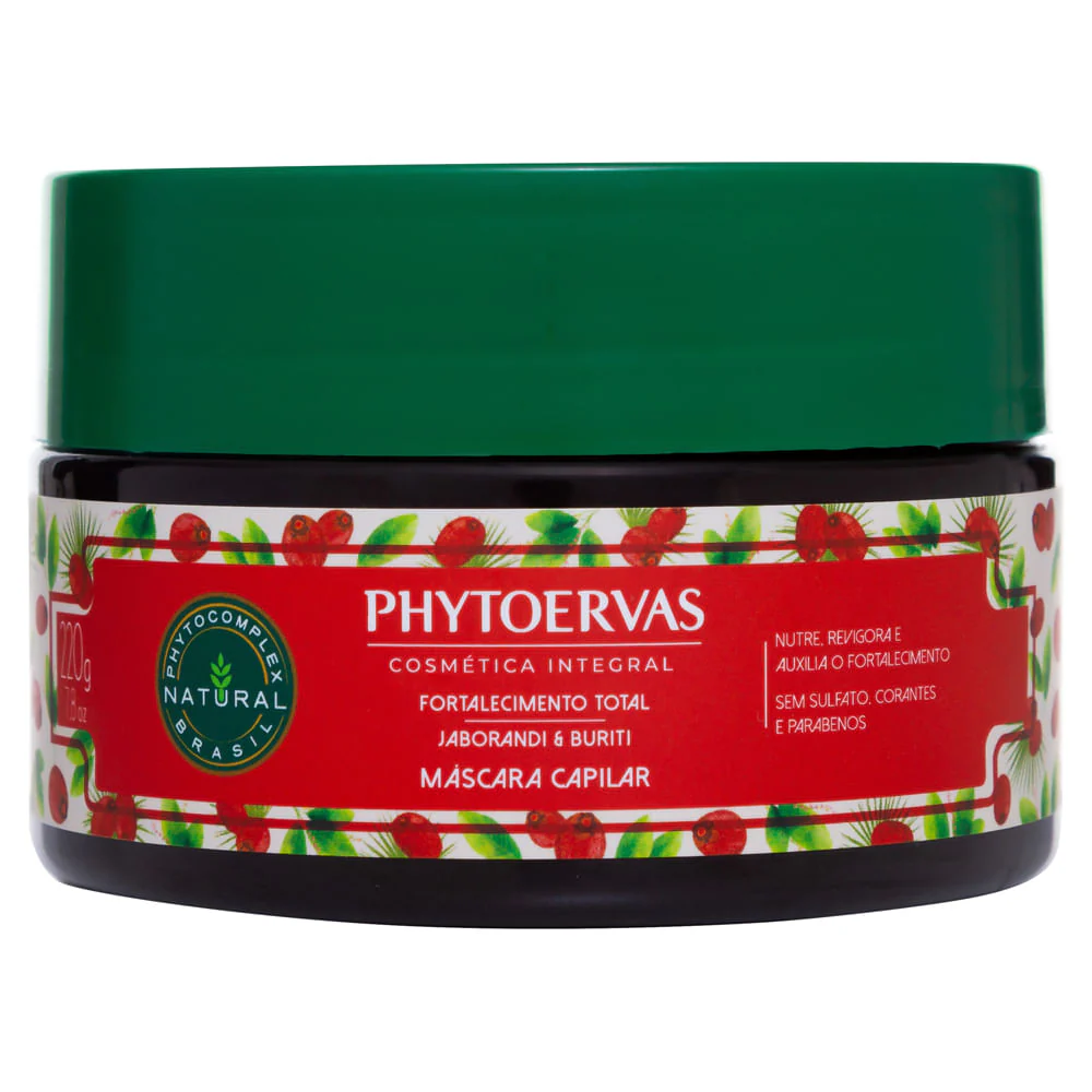 Phytoervas Hair Mask Total Strengthening Jaborandi and Buriti 220ml