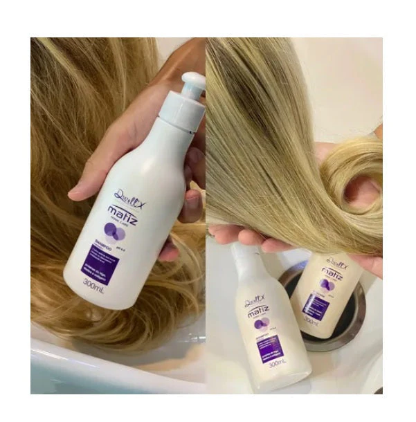 Matiz Blond Hair Tinting Maintenance Home Care Treatment Kit 2x300 - Dwell'x - Image 2