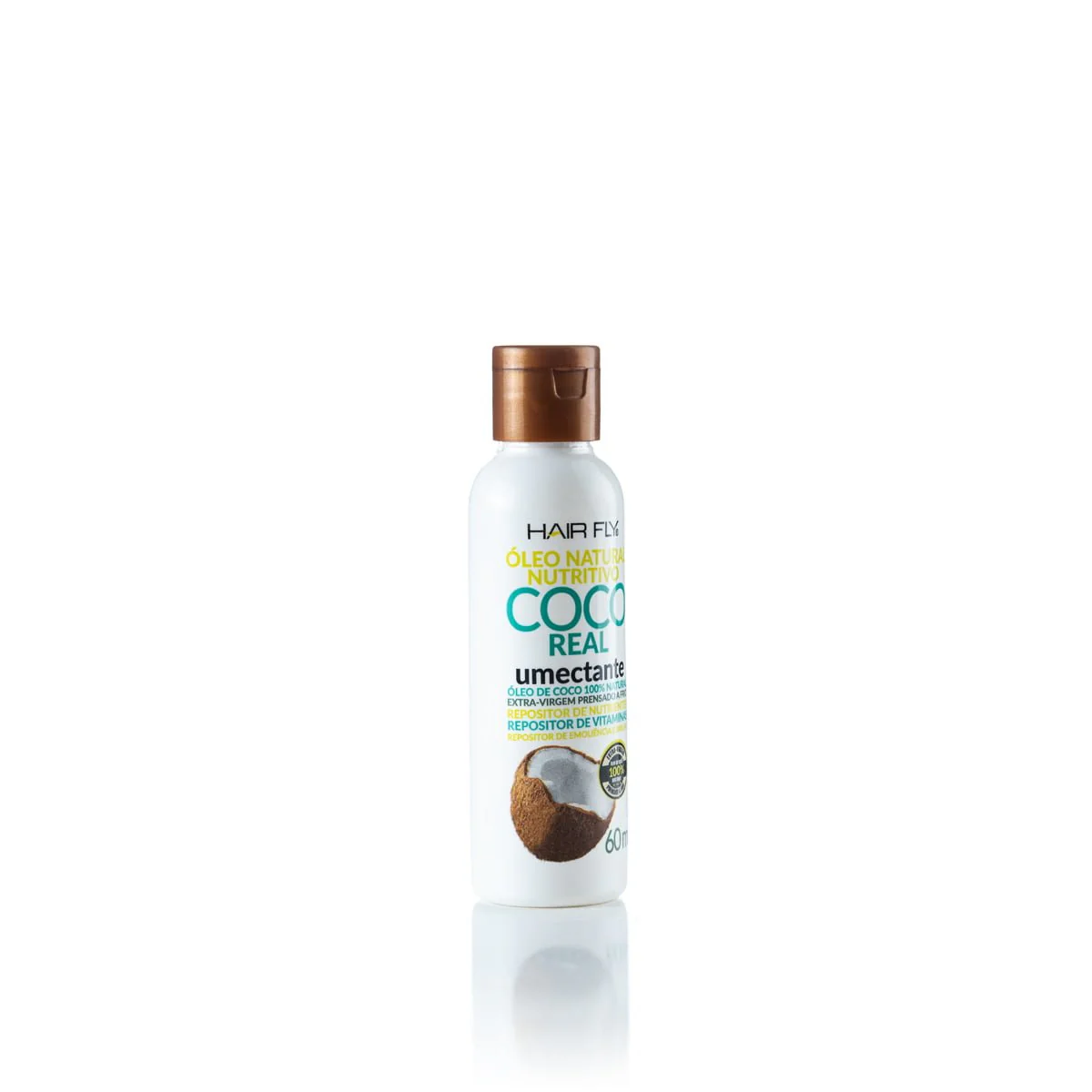 Hair Fly Natural Natural Oil Real Coconut Oil 60ml - Image 2