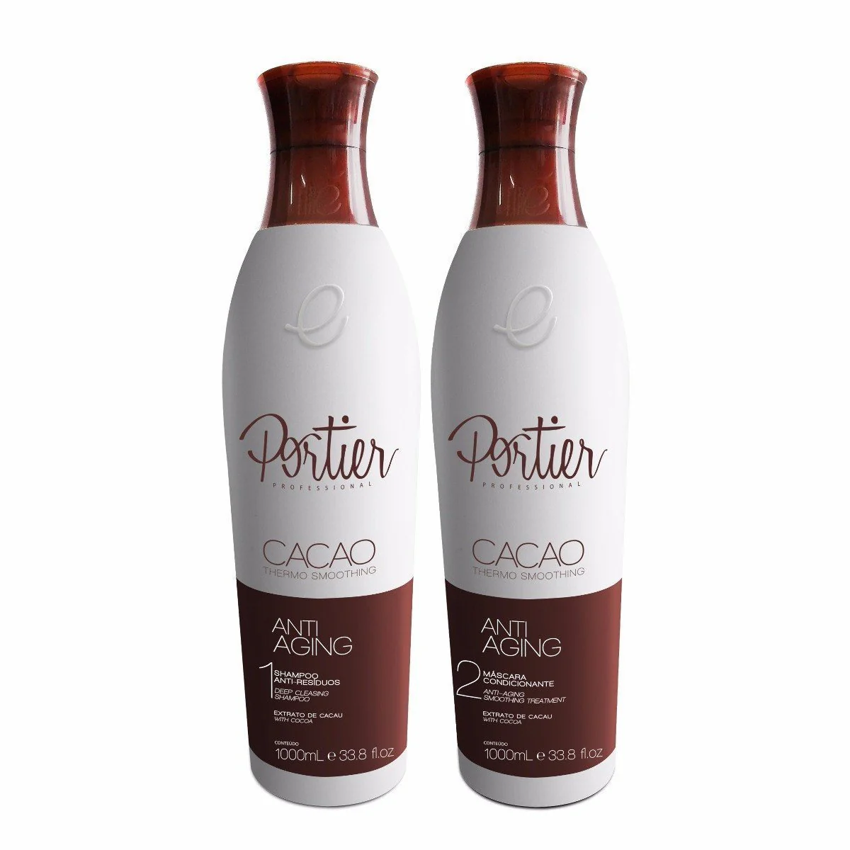 Portier Cacao Thermo Smoothing Anti Aging Kit 2x1l - Portier - Image 3