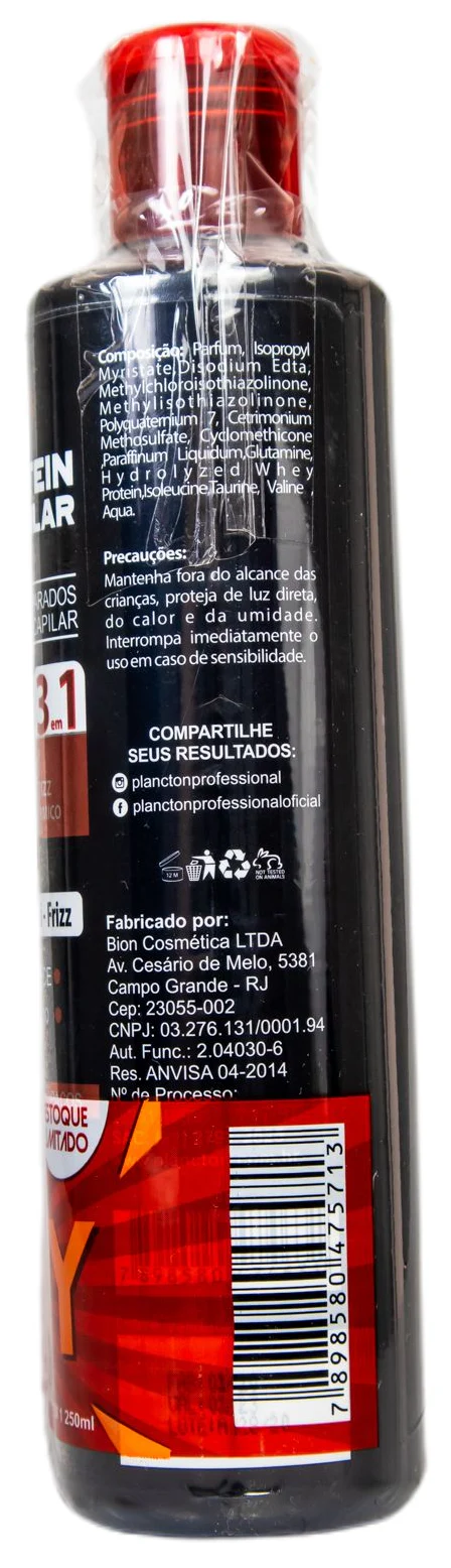 Post Chemistry Hair Treatment Whey Protein Kit 2x250ml - Plancton Professional - Image 3