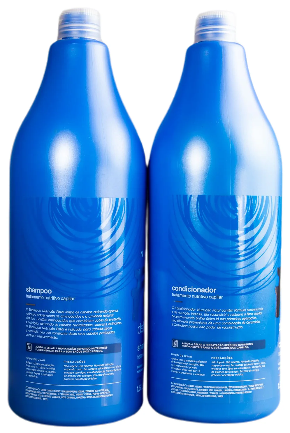 Professional De Force Fatal Nutrition Hair Treatment Kit 2x1,5L - Madamelis - Image 2