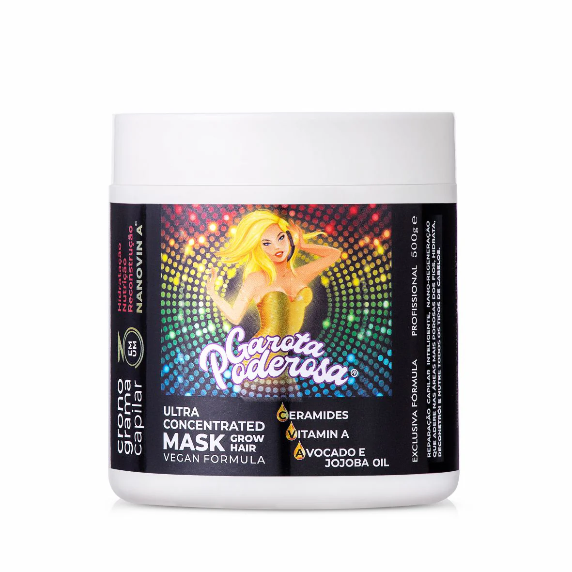 Garota Poderosa ProLiss Garota Poderosa Ultra Concentrated Grow Vegan Hair Mask 500g