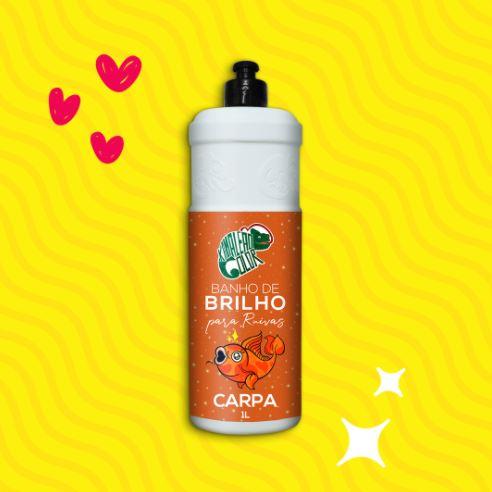 Red Hair Carpa Brightness Bath Shine Silkiness Treatment 1L - Kamaleão Color - Image 2
