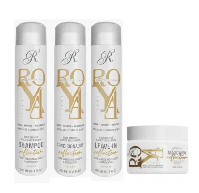 Reflection Home Care Hair Maintenance Recovery Kit 4 Itens - Royal Professional
