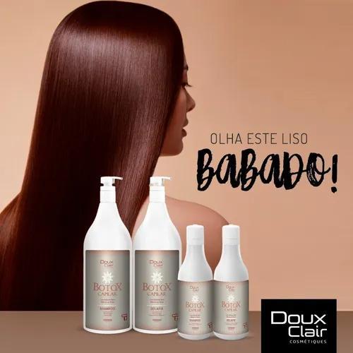 Selafix Doux Clair Deep Hair Mask De Argan Sem Formol 2x300ml - Doux Clair - Image 4