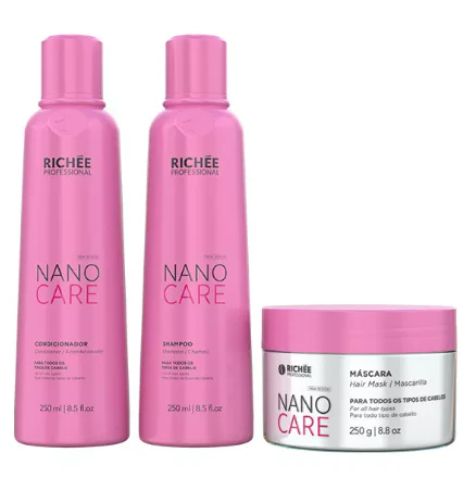 Smooth Strong Hair Nano Deep Hair Mask Repair Daily Care Maintenance Treatment Kit - Richée - Image 2
