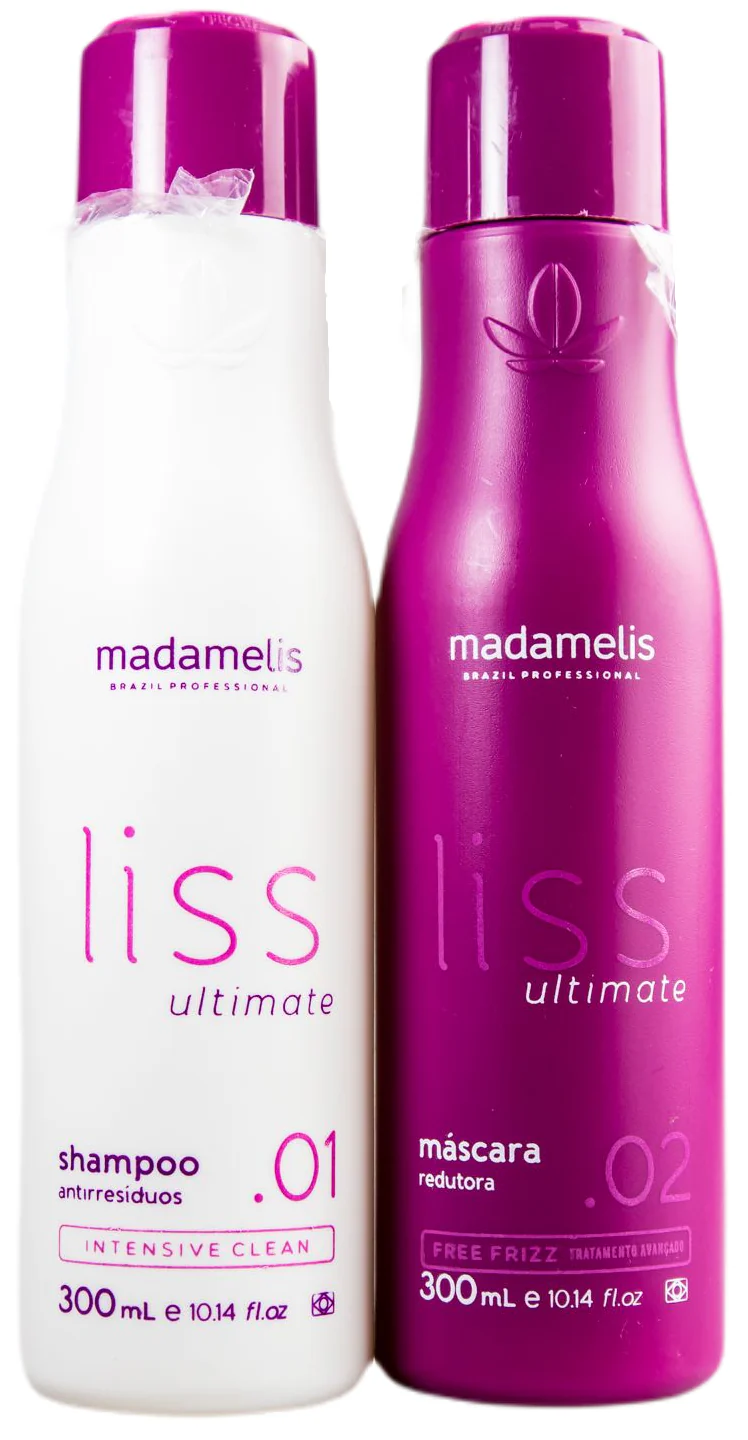 Ultimate Liss Progressive Brush Free Frizz Hair Treatment 2x300ml - Madamelis - Image 2