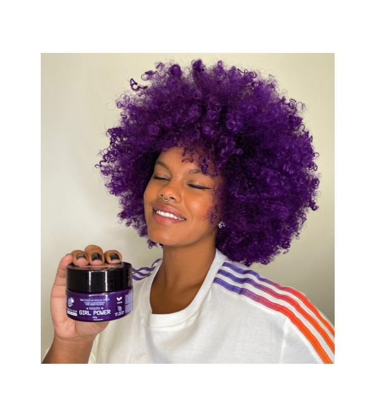 Violet Girl Power Tinting Pigment Maíra Medeiros Mask 100ml - Kamaleão Color - Image 2