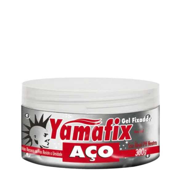 Yamafix Steel Extreme Fixation Hair Styling Definition Shine Shaper Gel 300g - Yamá